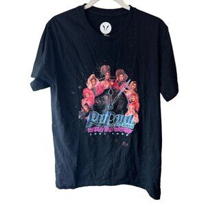 RuPauls Drag Race Black Graphic short sleeve Tee Shirt XL Cotton READ
